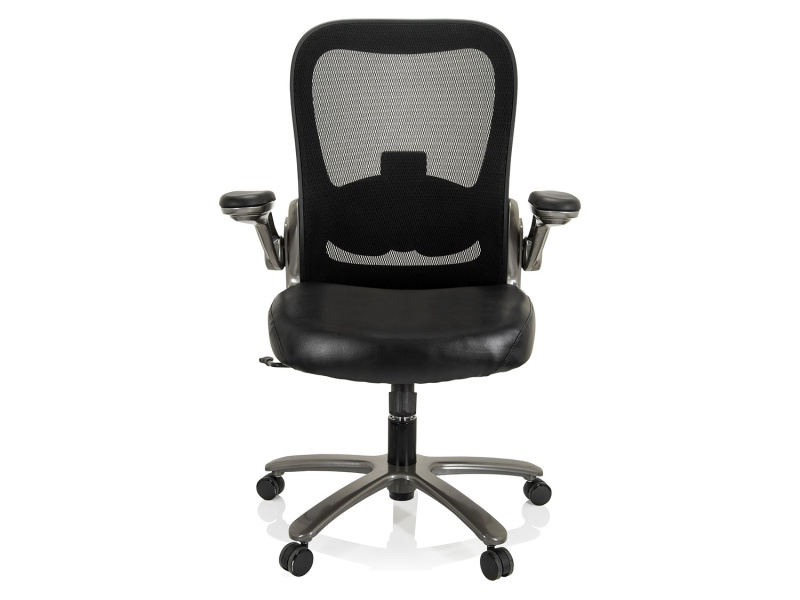 hjh Office Zátěžová židle/kancelářská židle Instructor XXL (černá)