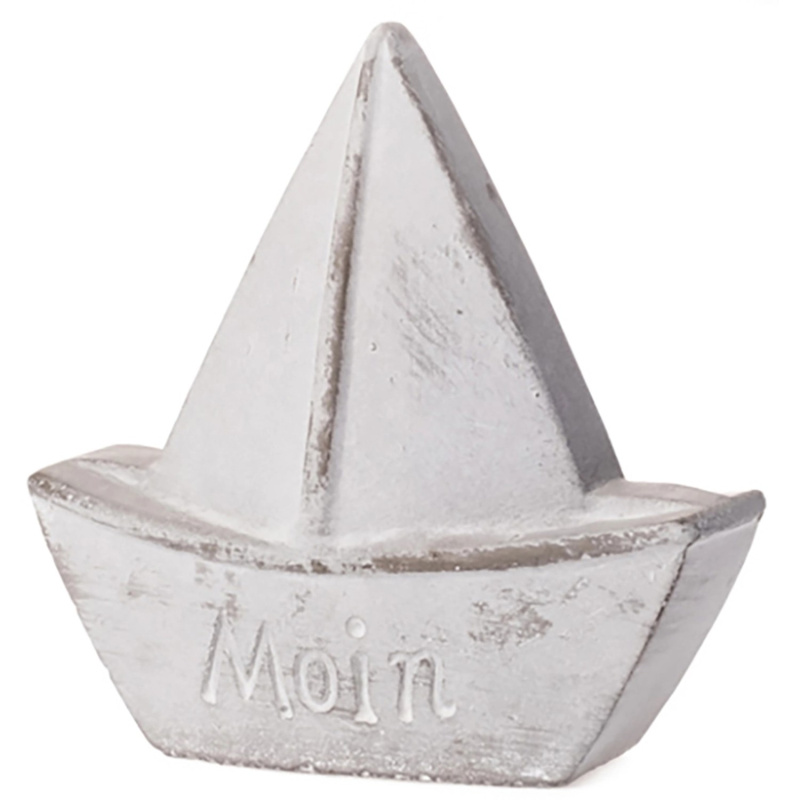 Dekorativní figurka plachetnice Moin betonová 12,5 x 6 x 12,5 cm