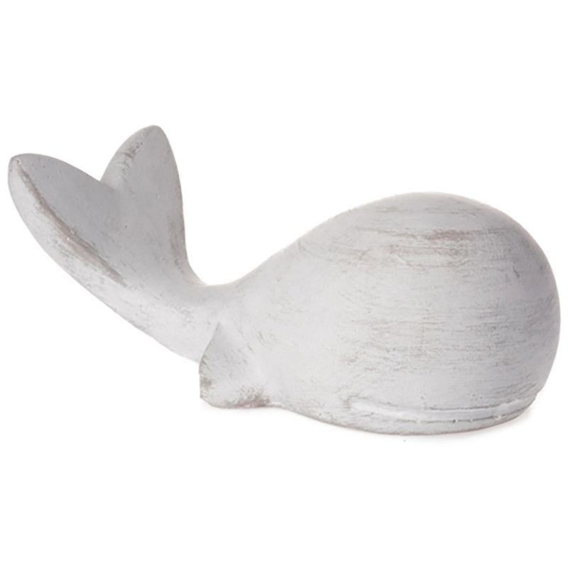 Dekorativní figurka velryba betonová 7 x 9 x 21 cm