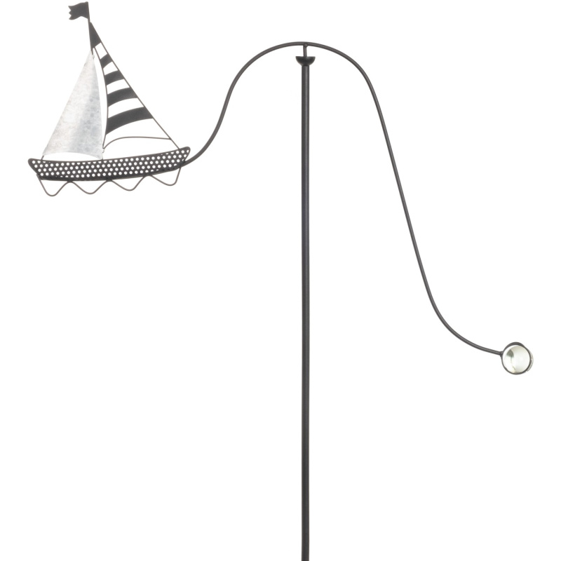 Větrohra plachetnice kovová 125 x 61 x 3,5 cm