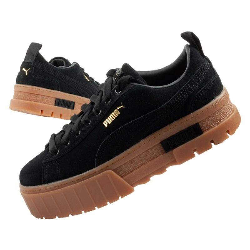 Puma Mayze dámské sportovní boty Sneakers platform black fashion leather dámské 38
