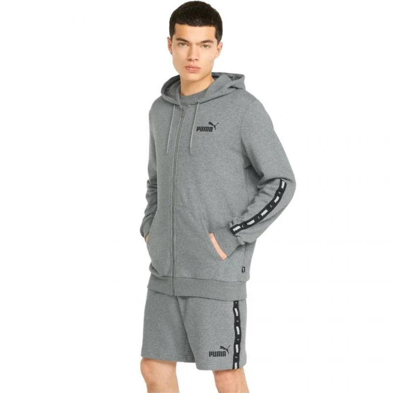 Pánská mikina Puma ESS+ Tape Full-Zip Hoodie TR M 848768 03 L