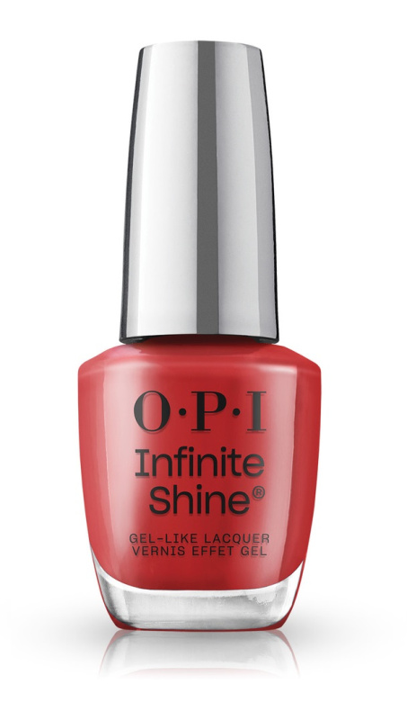 OPI Infinite Shine Silk lak na nehty s gelovým efektem BIG APPLE RED ™ 15 ml