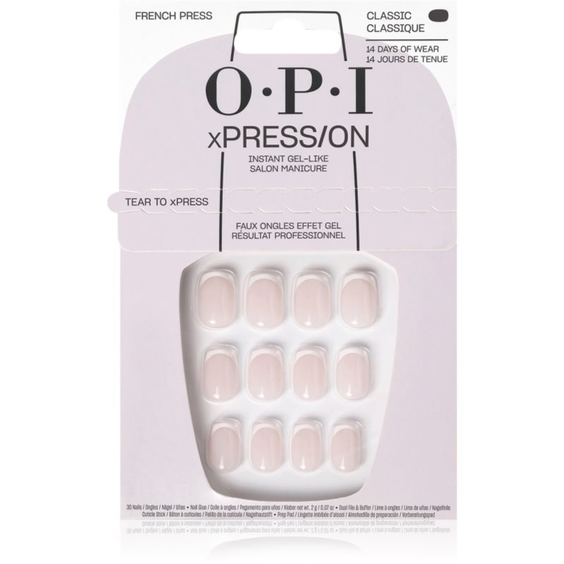 OPI xPRESS/ON umělé nehty French Press 30 ks
