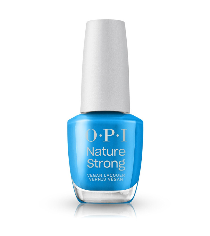 OPI Nature Strong Nails&Skin lak na nehty vegan odstín Fresh as a Blue Daisy 15 ml