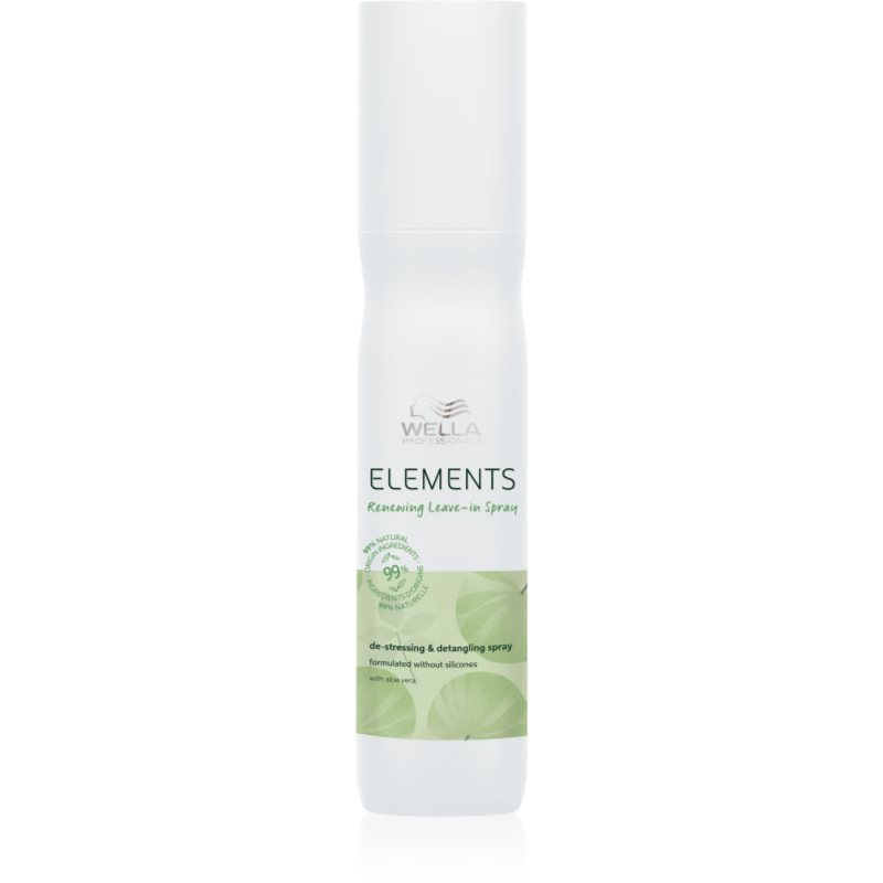 Wella Professionals Elements Renewing bezoplachový kondicionér pro lesk a hebkost vlasů 150 ml