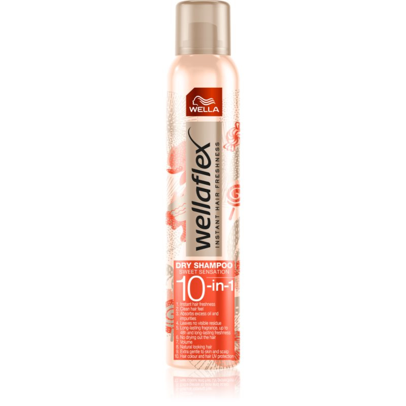 Wella Wellaflex Sweet Sensation suchý šampon s jemnou květinovou parfemací 180 ml