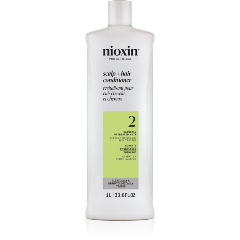 Nioxin System 2 Scalp + Hair Conditioner kondicionér proti řídnutí vlasů 1000 ml