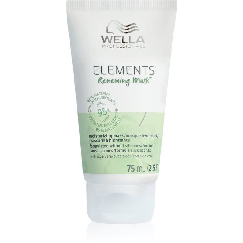 Wella Professionals Elements Renewing obnovující maska pro lesk a hebkost vlasů 75 ml