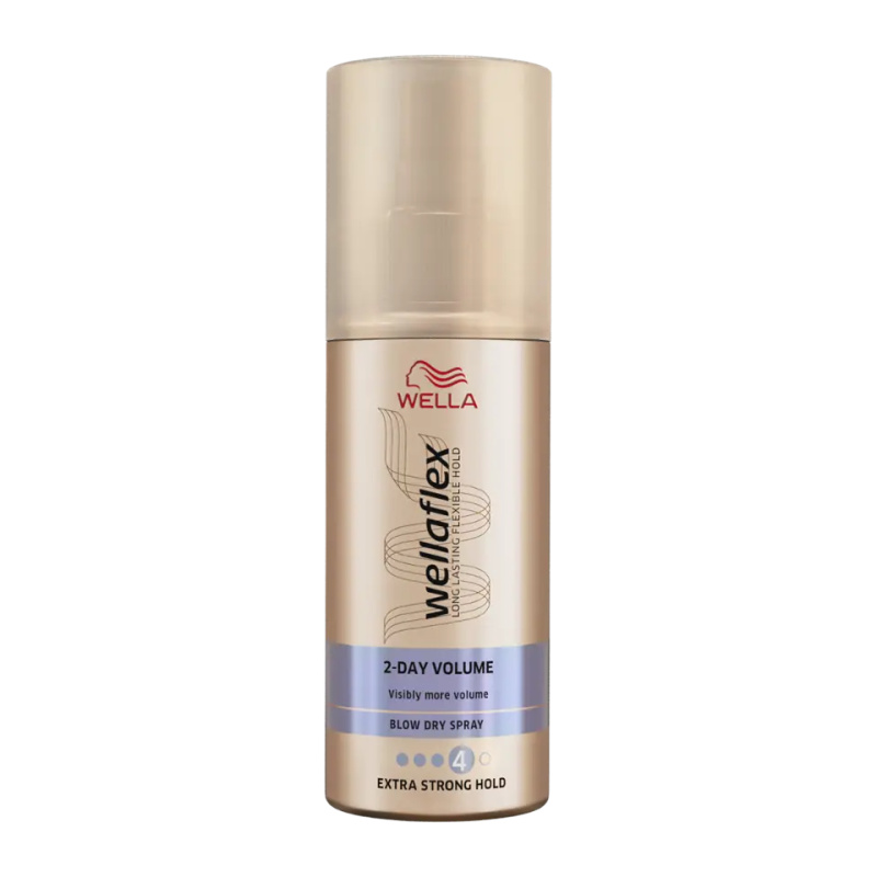 Wella Wellaflex 2 Days Volume sprej pro tepelnou úpravu vlasů 150 ml