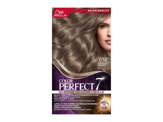 Wella Color Perfect barva na vlasy odstín 7/18 Cool Pearl Med Blonde 1 ks