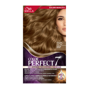 Wella Color Perfect barva na vlasy odstín 7/0 Medium Blonde 1 ks