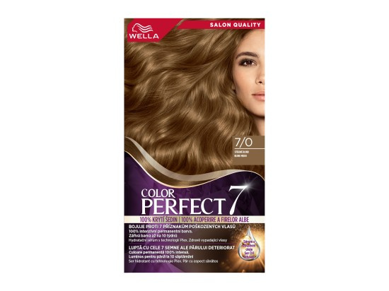 Wella Color Perfect barva na vlasy odstín 7/0 Medium Blonde 1 ks