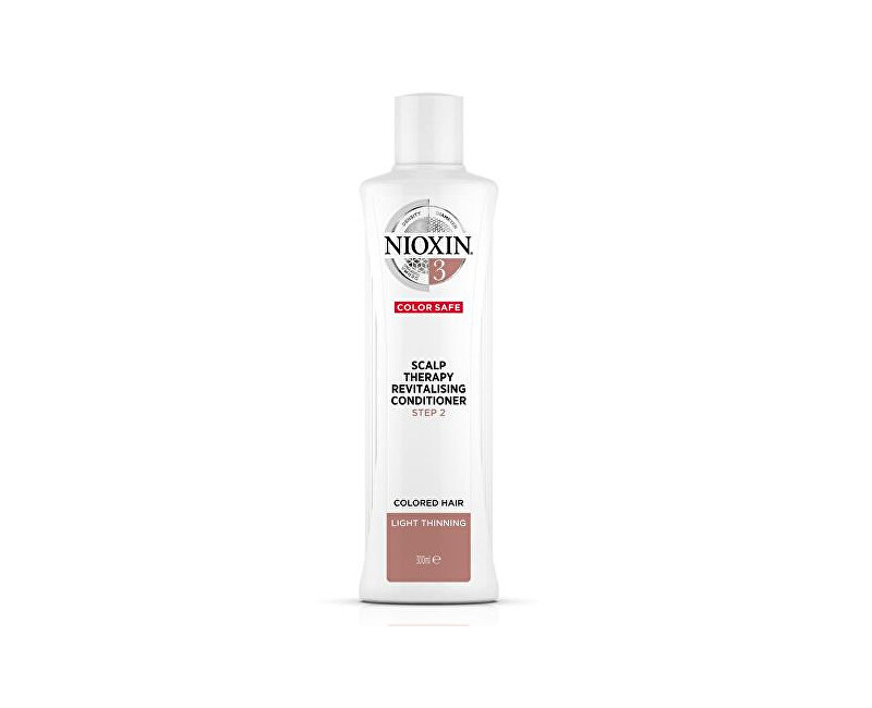 Nioxin System 3 Scalp + Hair Conditioner kondicionér pro barvené řídnoucí vlasy 300 ml