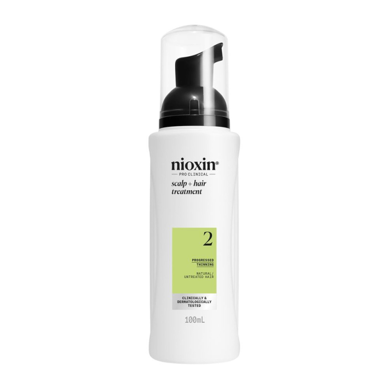 Nioxin System 2 Scalp + Hair Thickening Treatment bezoplachová kúra proti řídnutí vlasů 100 ml