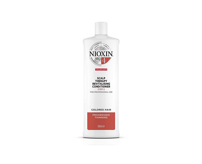 Nioxin System 4 Scalp + Hair Conditioner hydratační a vyživující kondicionér pro barvené a poškozené vlasy 1000 ml