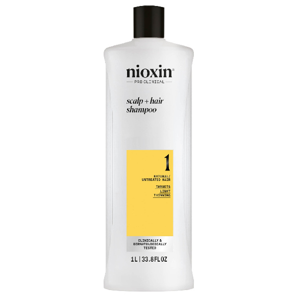 Nioxin System 1 šampon proti vypadávání vlasů 1000 ml