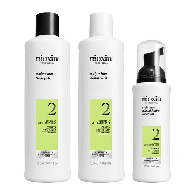 Nioxin System 2 dárková sada pro řídnoucí vlasy 3 ks
