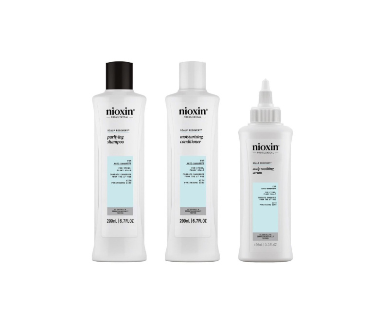 Nioxin Scalp Recovery dárková sada proti lupům 3 ks