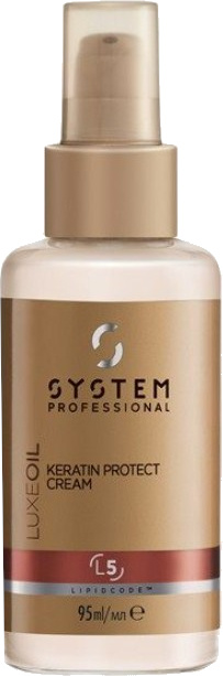 System Professional Vyživující krém na vlasy LuxeOil (Keratin Protect Cream) 95 ml