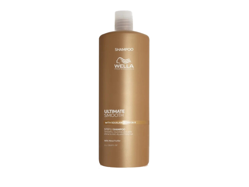 Wella Professionals Ultimate Smooth Shampoo intenzivně vyživující šampon pro lesk a hebkost vlasů 1000 ml