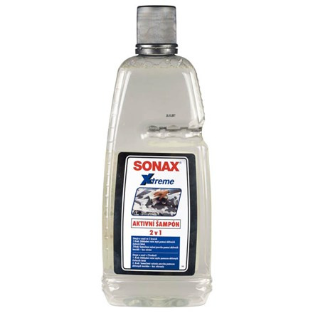 SONAX XTR Aktivní autošampon 2 v 1, 1 l