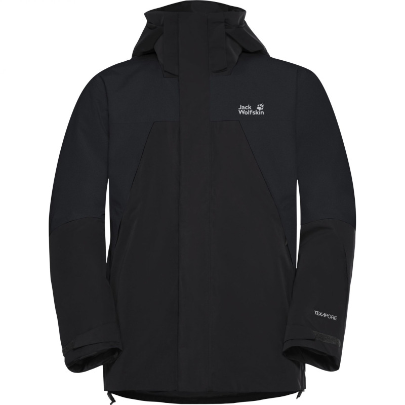 Jack Wolfskin Flowline 2L Ins, lyžařská bunda, pánská, černá