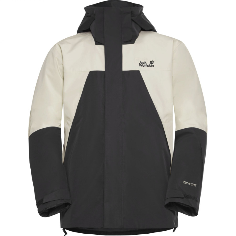 Jack Wolfskin Flowline 2L Ins, lyžařská bunda, pánská, béžová