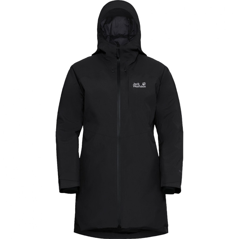 Jack Wolfskin Icecape 2L Down Ins, péřová bunda, dámská, černá