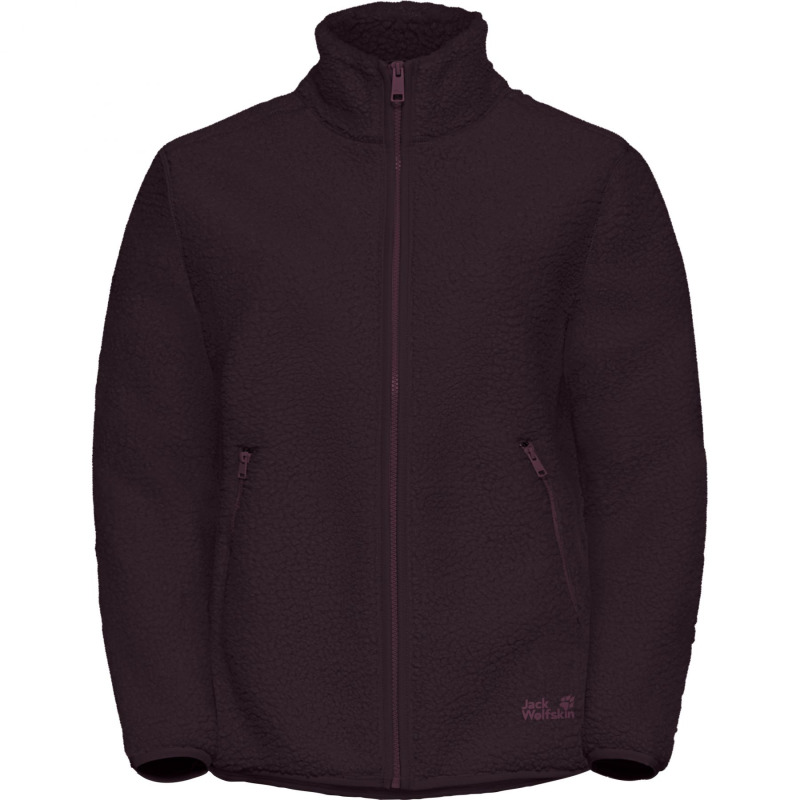 Jack Wolfskin High Curl, fleecová bunda, dámská, fialová
