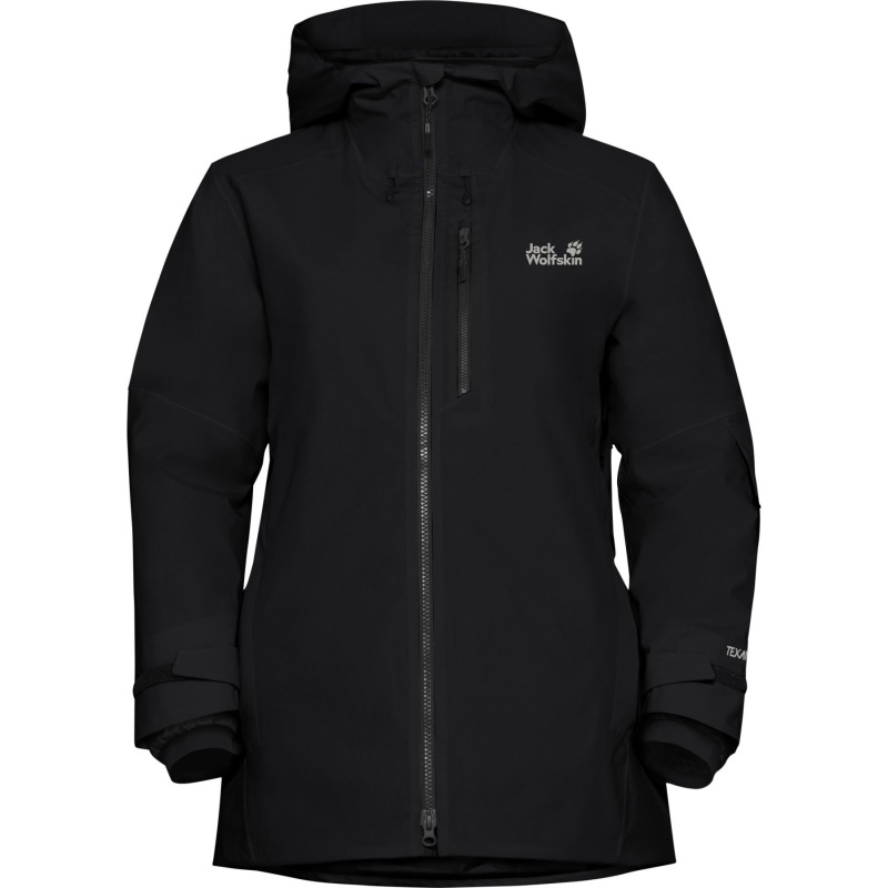 Jack Wolfskin Flowline 3in1, lyžařská bunda, dámská, černá