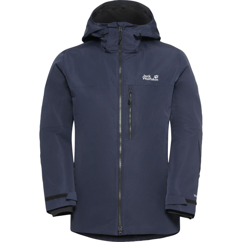 Jack Wolfskin Flowline 3in1, lyžařská bunda, pánská, tmavě modrá