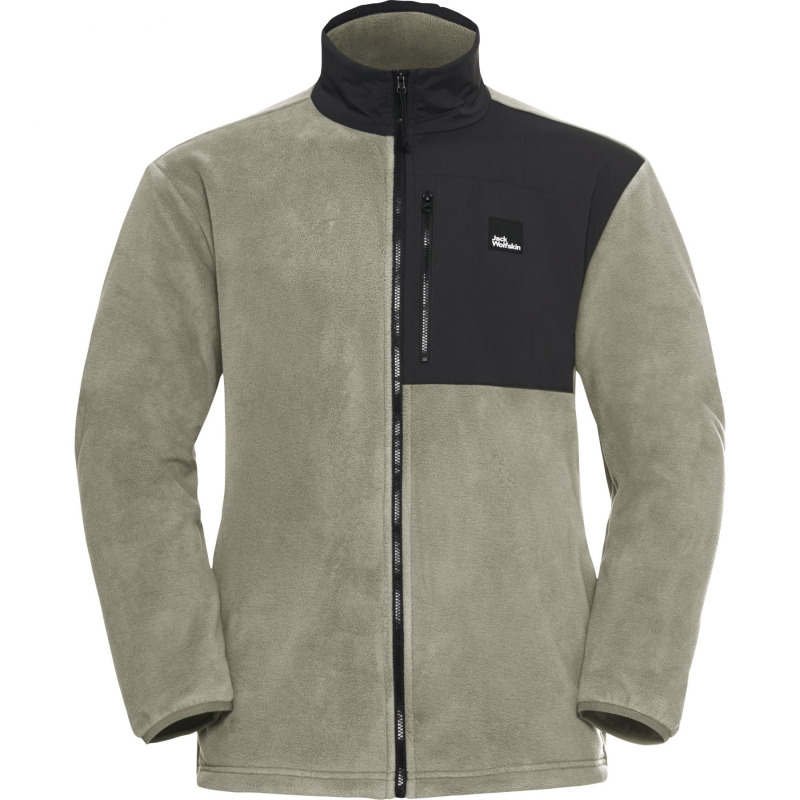 Jack Wolfskin Sumetro, fleecová bunda, pánská, béžová
