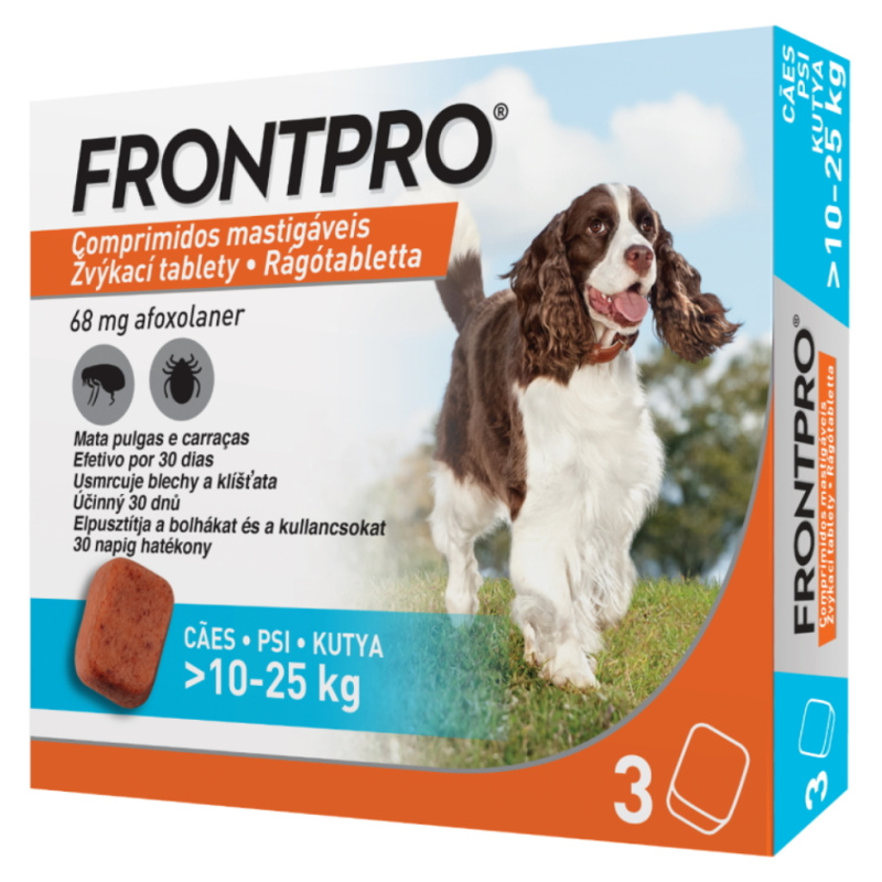 Frontpro 68mg 10-25kg žvýkací tbl.3