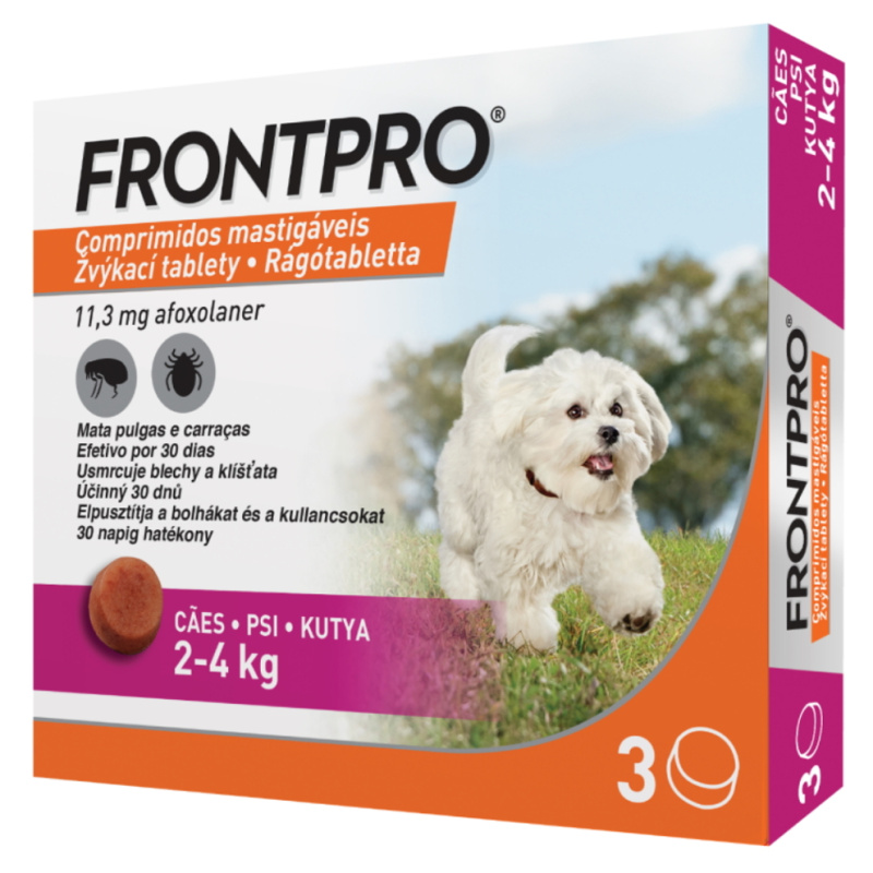 Frontpro 11.3mg 2-4kg žvýkací tbl.3