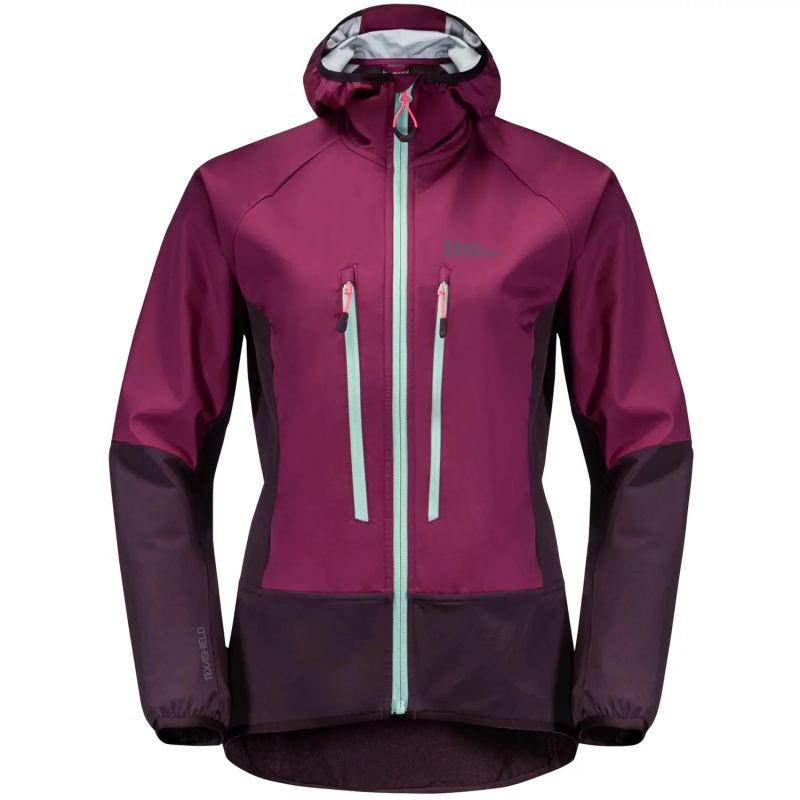 Jack Wolfskin Alpspitze Hoody Jkt W 1307391-1014 W L bunda xs