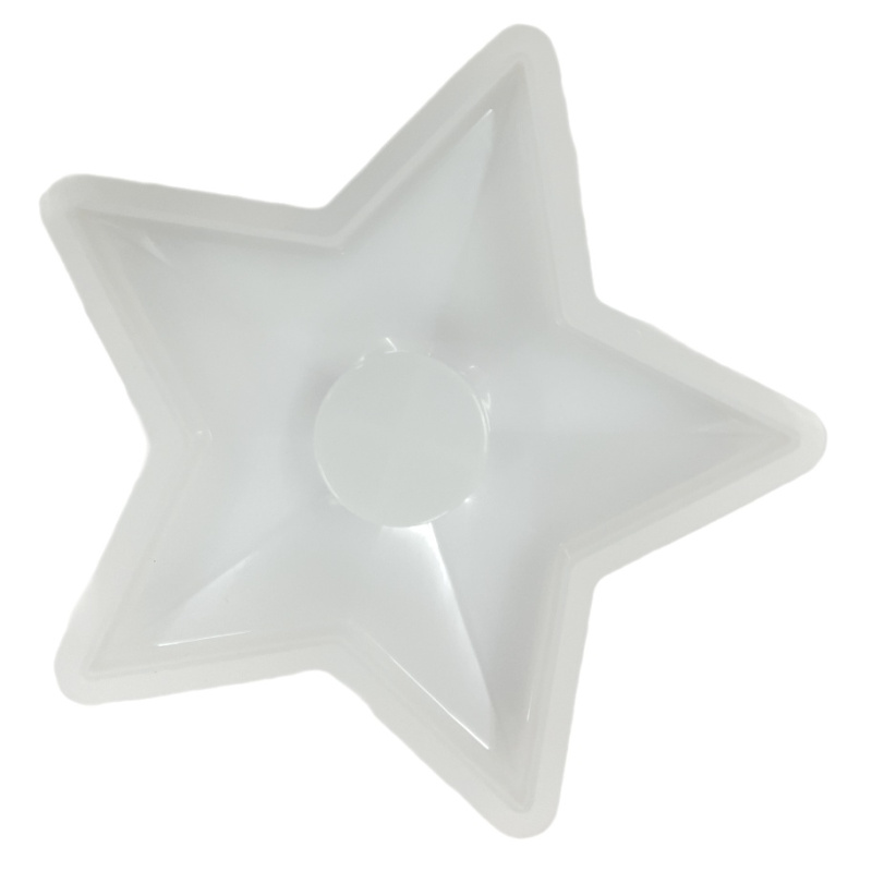 Silikonová forma na odlévání - hvězda svícen