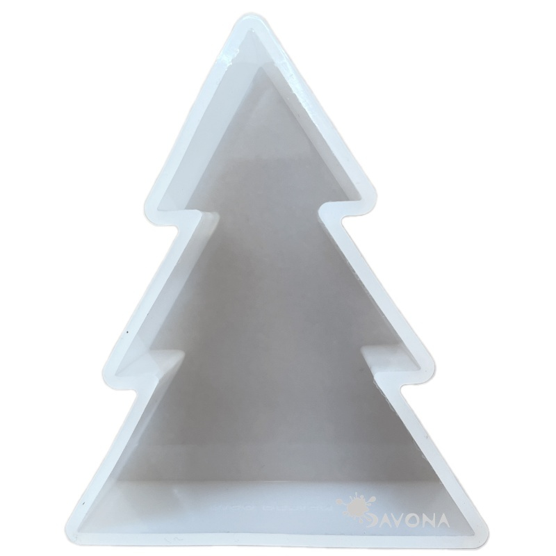 Silikonová forma na odlévání - vánoční stromeček
