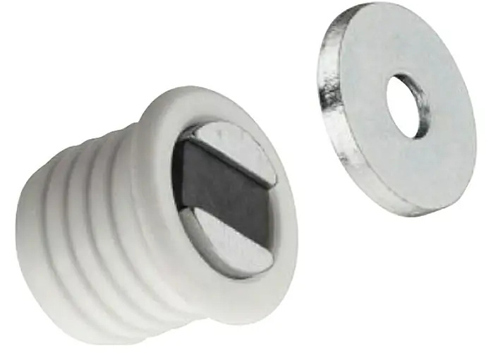 Magnetická západka Hettich / Ø 13,6 mm / bílá Varianta: ivi1