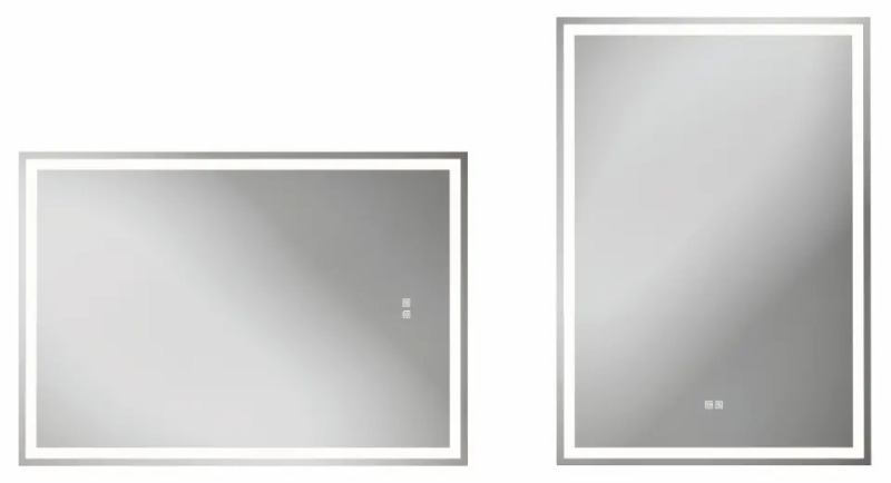 kielle Zrcadlo s LED osvětlením a vyhříváním, 60x80 cm 50324101