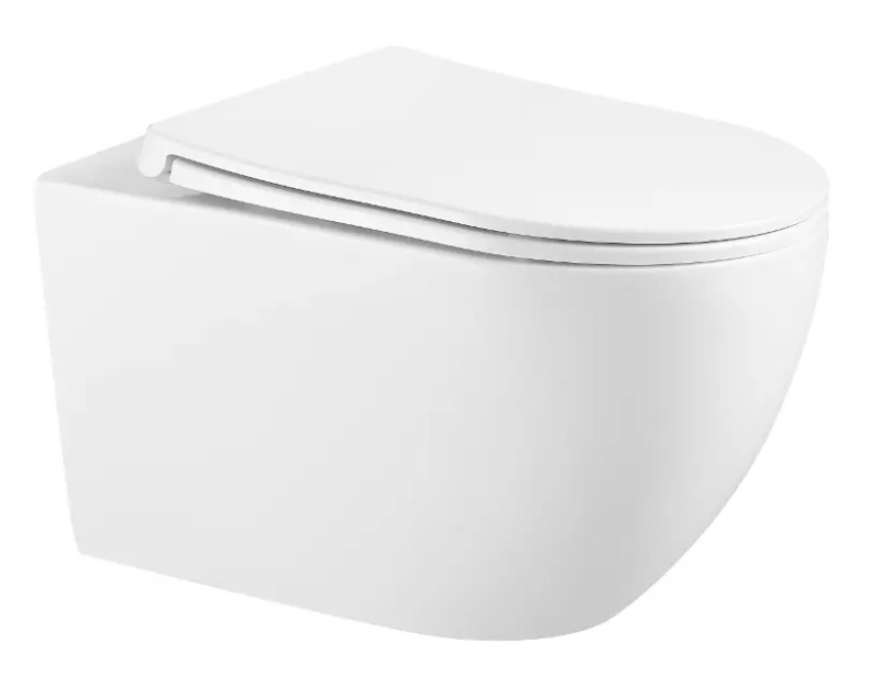 kielle Závěsné WC se sedátkem SoftClose, Rimless, bílá 30115002