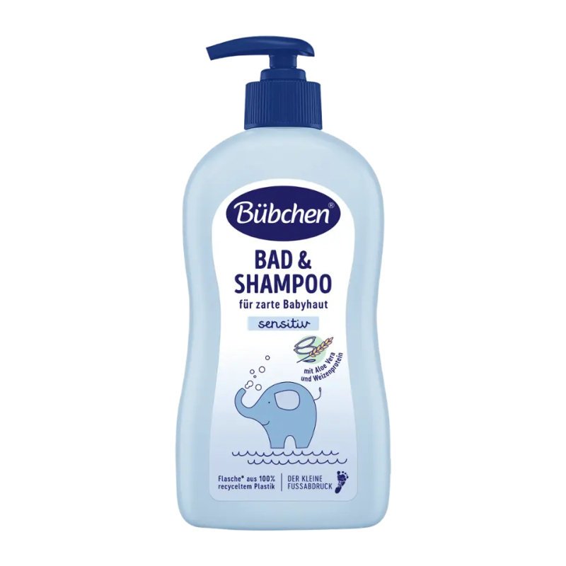 BÜBCHEN Baby koupel a šampon 400 ml
