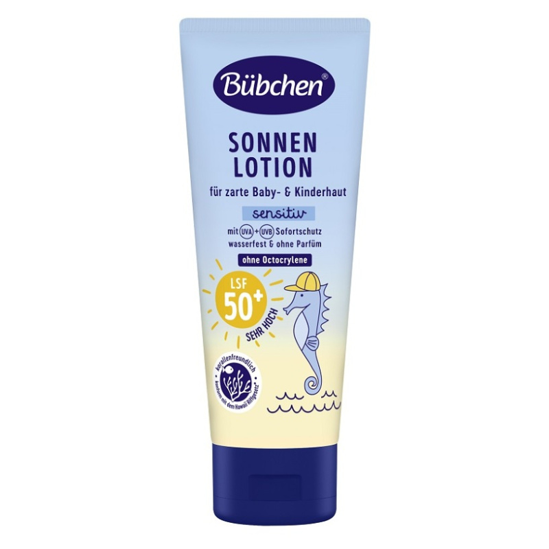 BÜBCHEN Sensitive opalovací mléko OF 50+ 100 ml