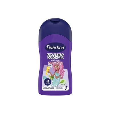 Bübchen Kids 3 in 1 3 v 1 šampon, kondicionér a sprchový gel pro děti 50 ml
