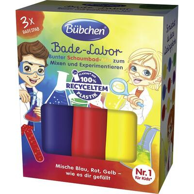 Bübchen Kids Bath Laboratory koupelová laboratoř 3x50 ml