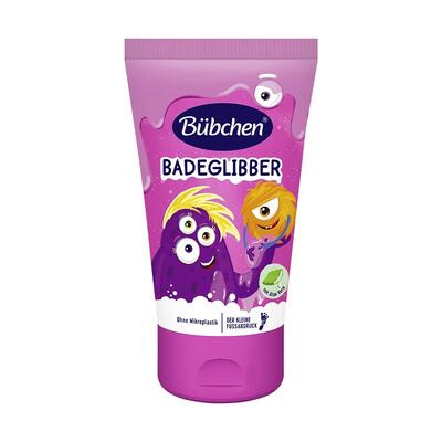 Bübchen Kids Bath Slime Pink barevný sliz do koupele 3 y+ 130 ml