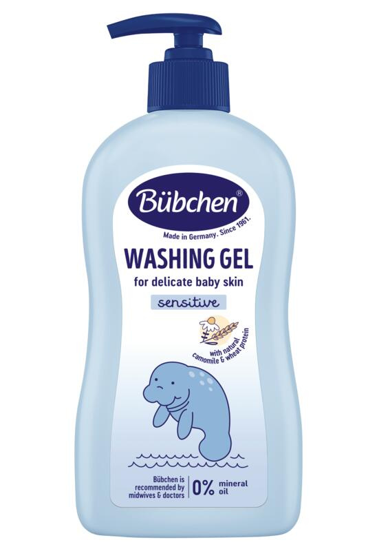 Bübchen Wash mycí gel s heřmánkem a výtažky z ovsa 400 ml