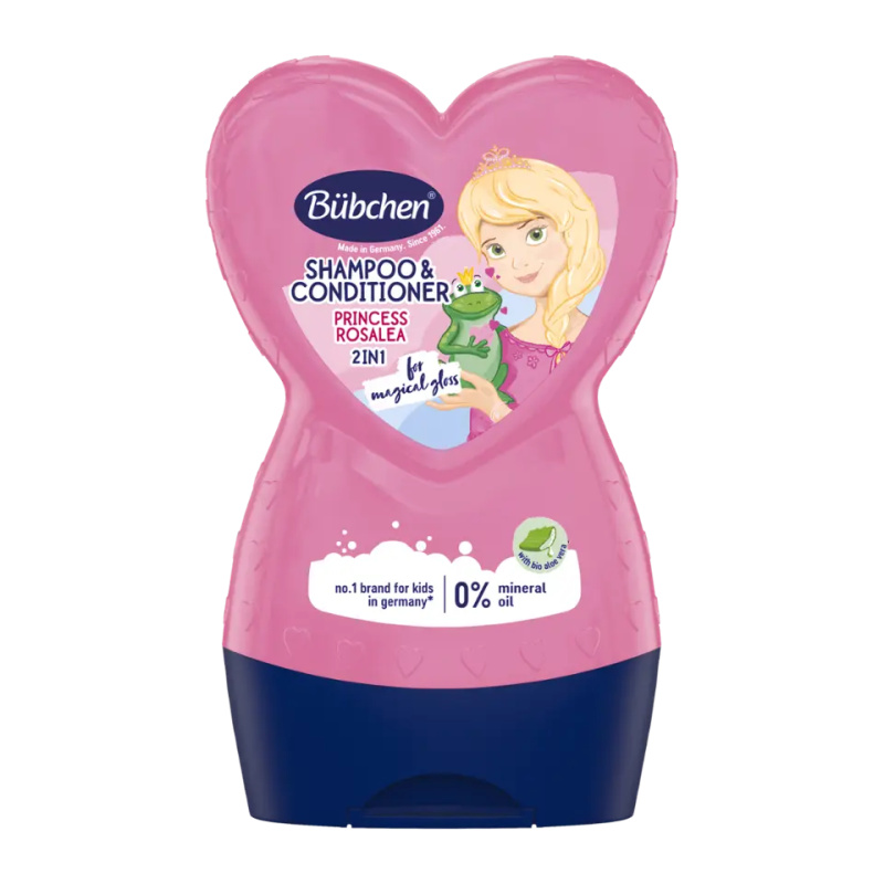 Bübchen Kids Šampon a kondicionér 2v1 Růženka 230 ml