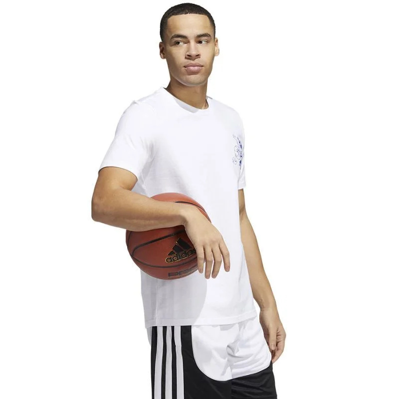 Pánské brusle M HL0093 Tričko - Adidas XXL