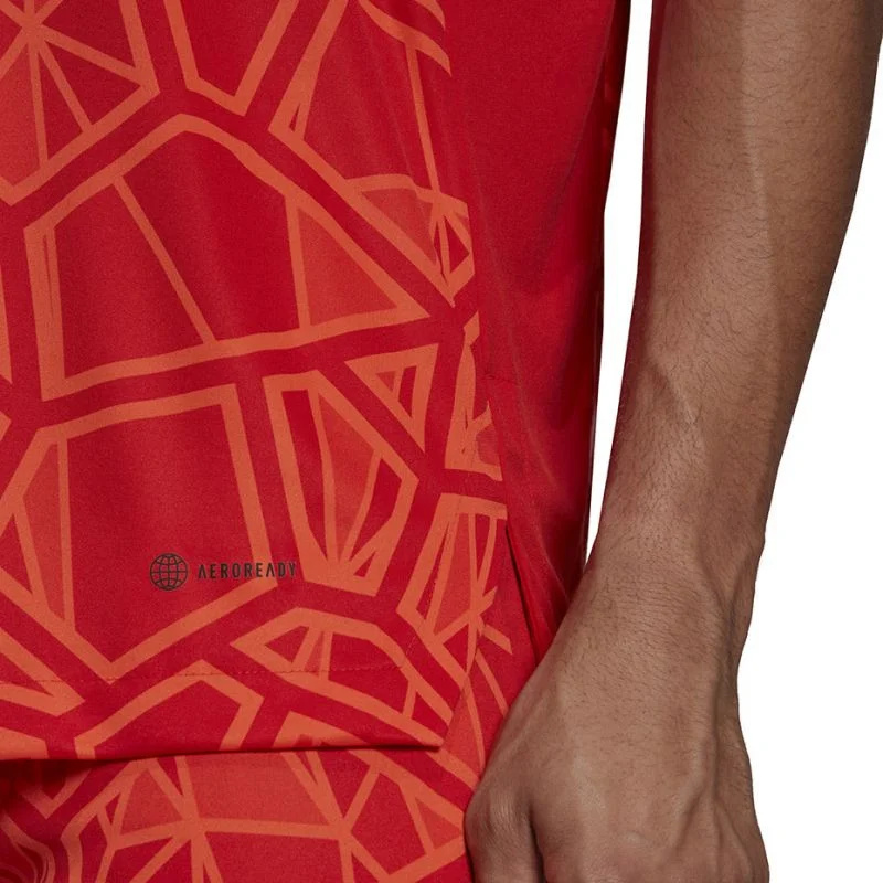 Adidas Condivo 22 brankářské tričko s krátkým rukávem M H21238 Pánské XL